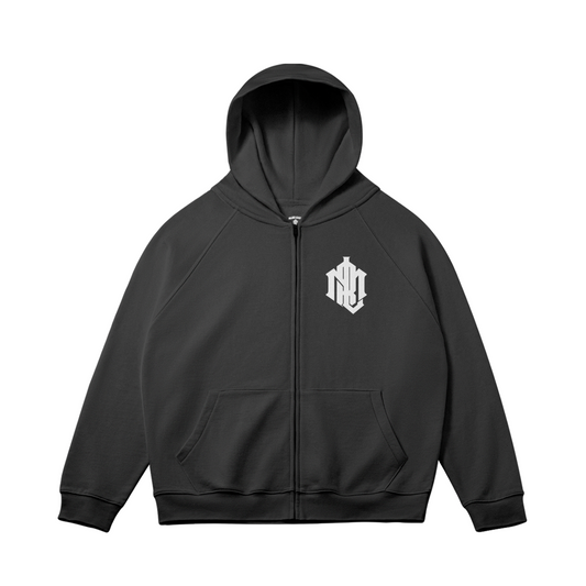 MLR MONOGRAM ZIP UP HOODIE
