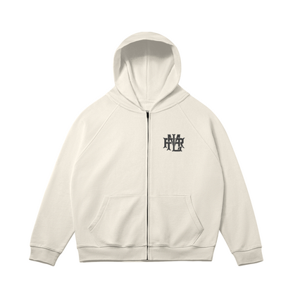 "NEED MORE RICHES" ZIP UP HOODIE